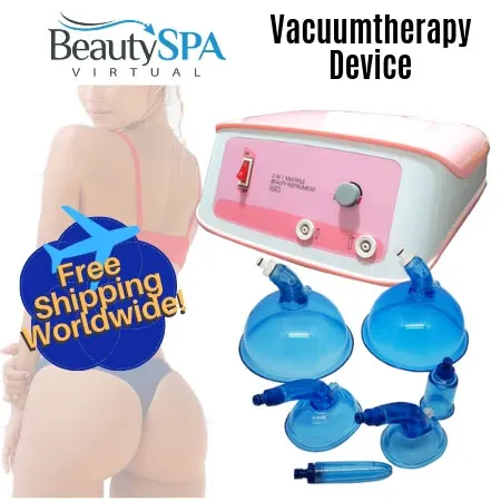 
Lymphatic Drainage Vacuum Therapy Slimming Fat Removal Buttocks Lifting Machine - Vacuum Suction Cup Therapy Machine 