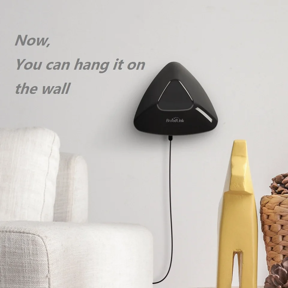 Alexa и Google Home поддержка BroadLink RM Pro2 стандарт США ИК RF Wi-Fi беспроводной универсальный пульт дистанционного управления через смартфон