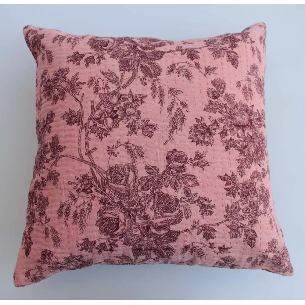 Fair Trade Summer Home Interior Designer Printed Cushion Cover For Home Decoration