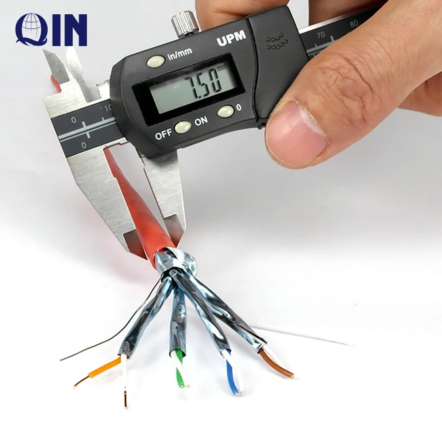 Qin Manufacture with best price Lan Cable/Network Cable Cat5e Cat6 UTP/FTP/SFTP Cat5 Network Cable