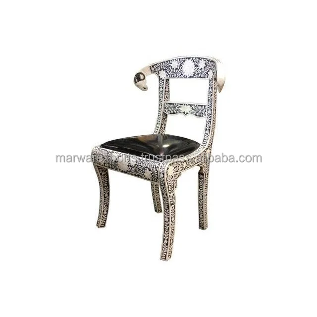 bone inlay dining chair furniture