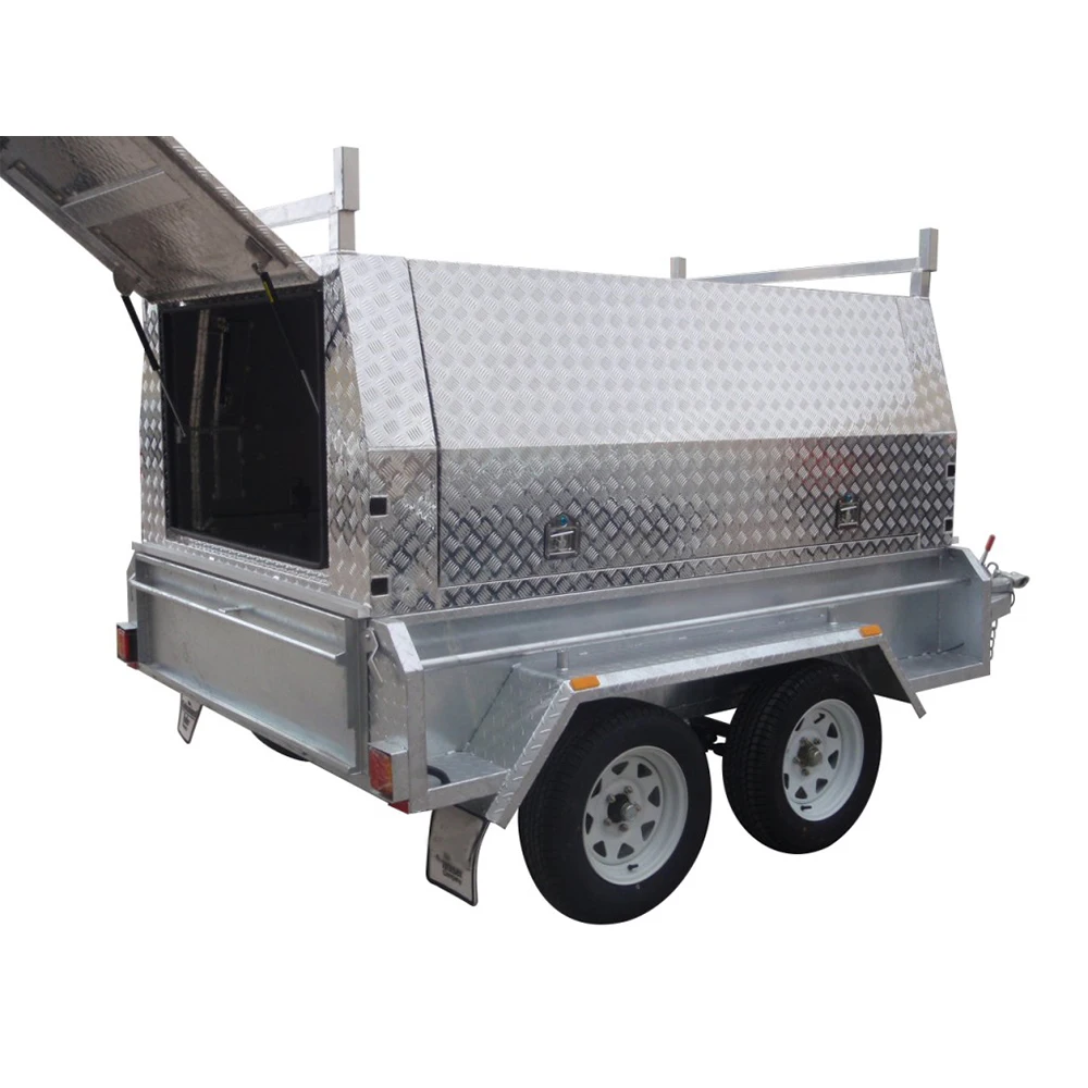 2022 New Kinlife Aluminum Builder Trailer 8x5 Tradesman Utility Trailers For Sale