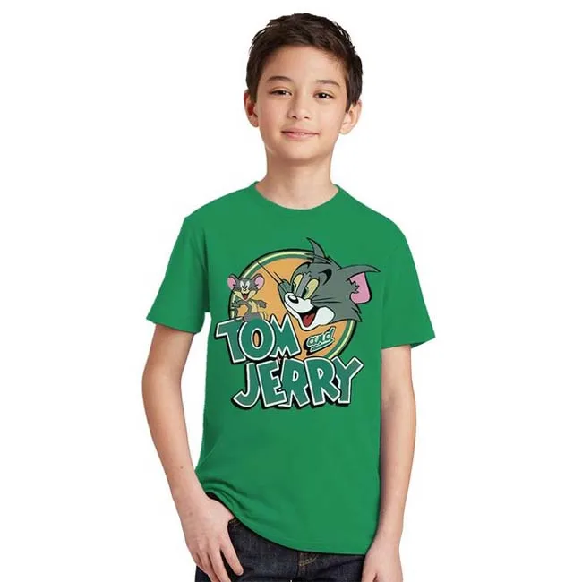 Wholesale printed Unisex kids t shirt custom your own brand clothing with professional Bangladeshi manufacturers