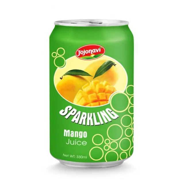sparkling guava juice Fruit juice wholesaler in Aluminium can 330ml Sparkling water