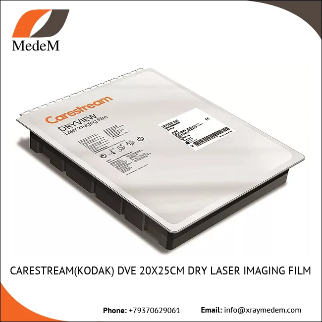 Carestream(Kodak) DVE 20x25cm 125 SH Dry View Blue Laser Imaging Film