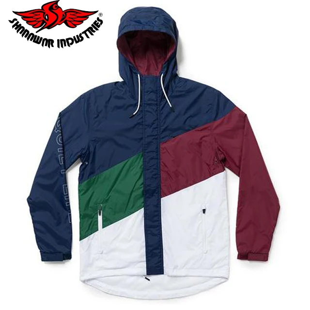 women windbreaker jackets Custom Full Zip Waterproof Hoodie Windbreaker for Men New Summer Rain Jacket