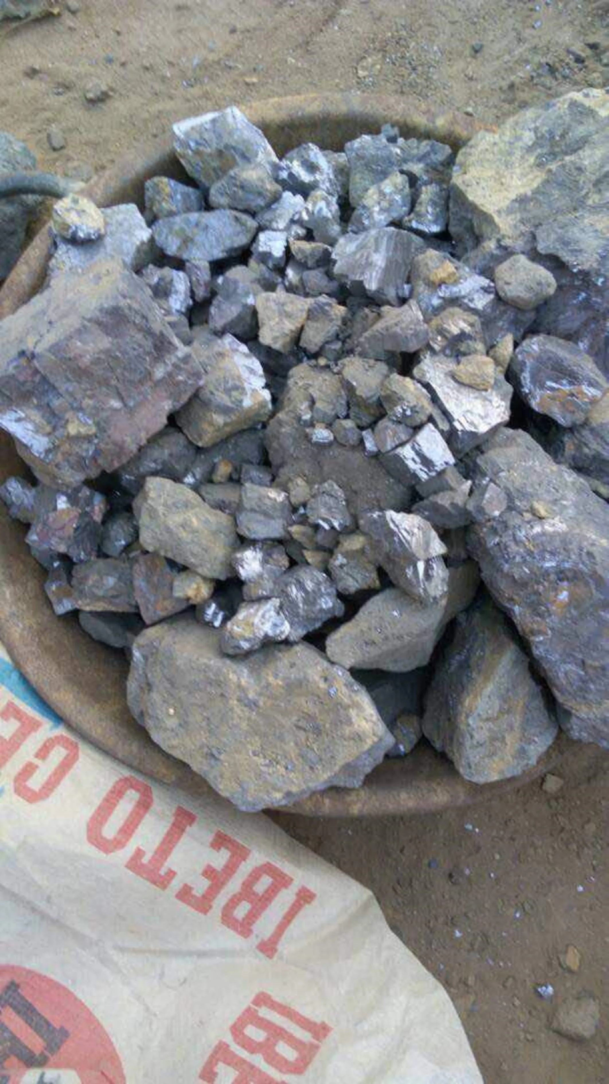
lead zinc ore zinc ZnS 75% ore concentrate 