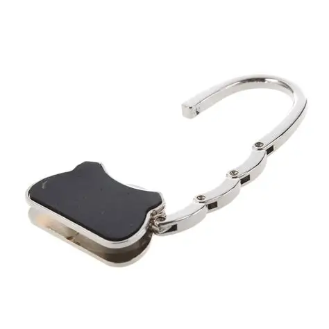 Cute table top metal purse hanger for promotion