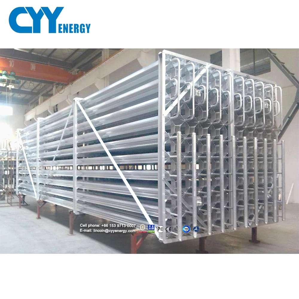 High Quality 150Bar LCo2  LOX/LIN LAR Ambient Gasifier/ Vaporizer