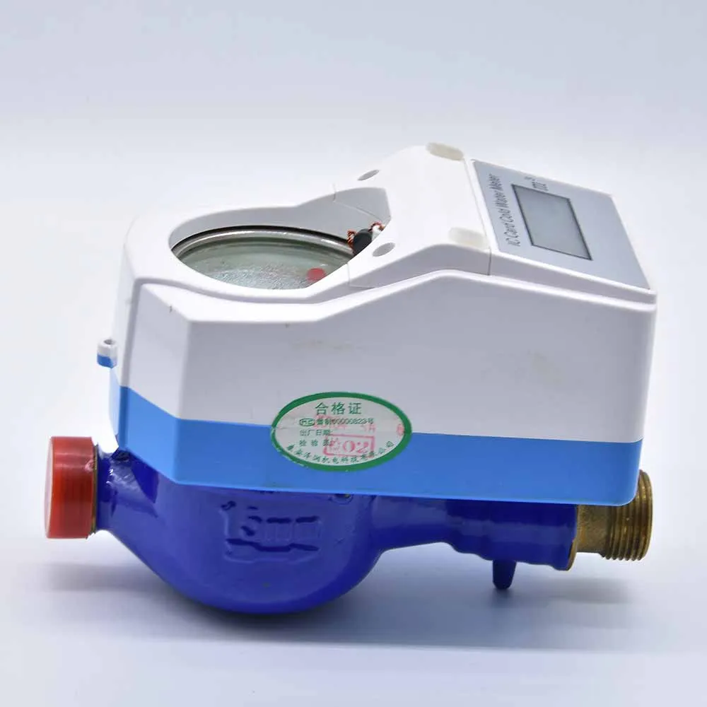 Тип домохозяйства Smart Профессиональный цифровой счетчик воды с предварительной оплатой