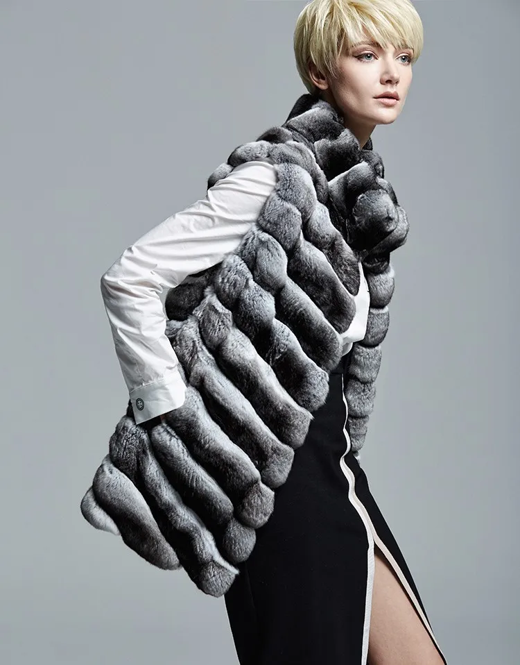 Best Quality Chinchilla fur From Turkey 2019 Design Hot Selling