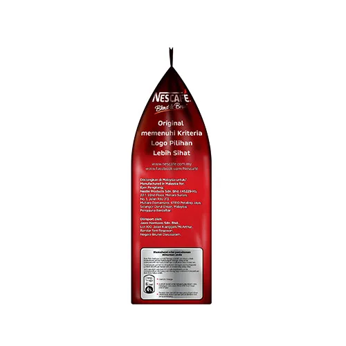 
Nescafe Original Blend and Brew Instant Coffee Powder Malaysia Wholesale 