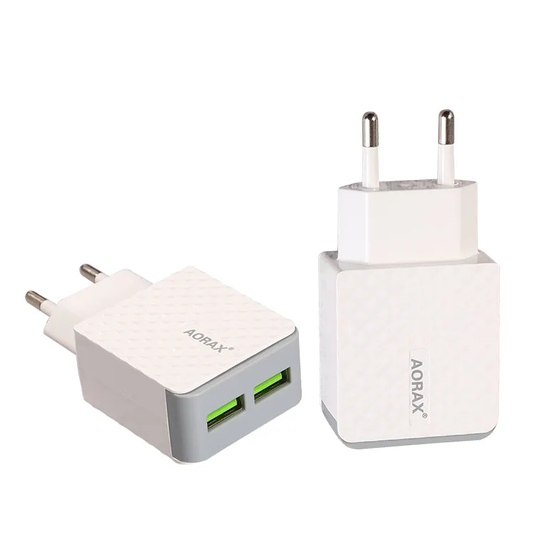 
Fast Charging 30W USB PD +2.4A two port charger Two Power Ports Adapter Travel Mobile Phone Chargers Plug switch socket 