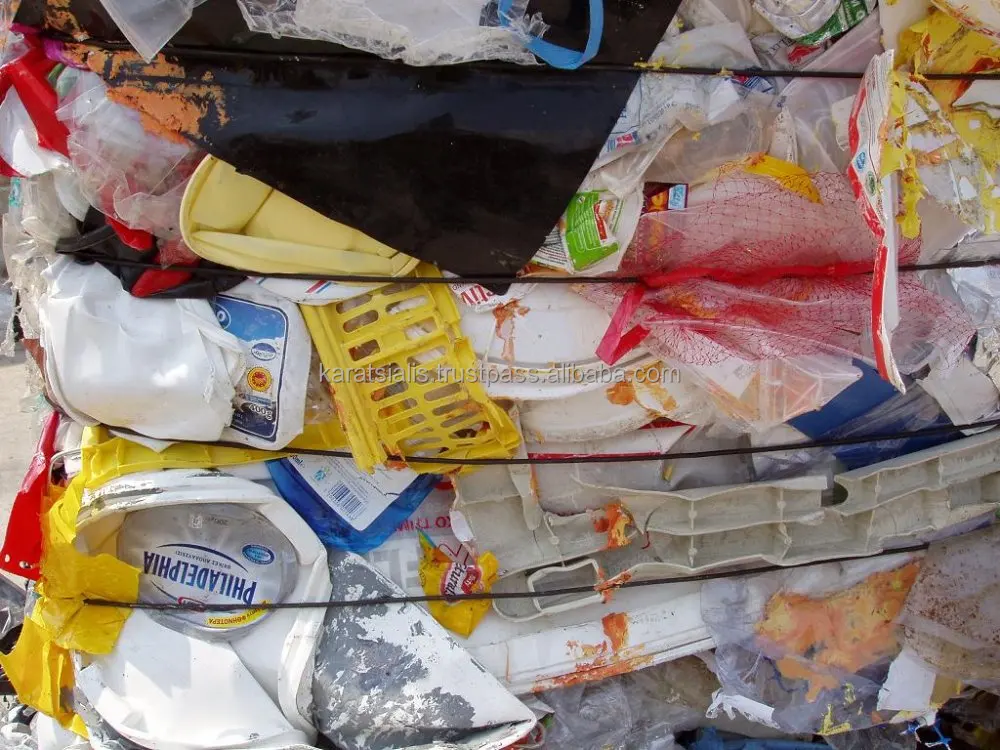 
MIX RIGID-HARD PLASTIC SCRAP - WASTE BALES 