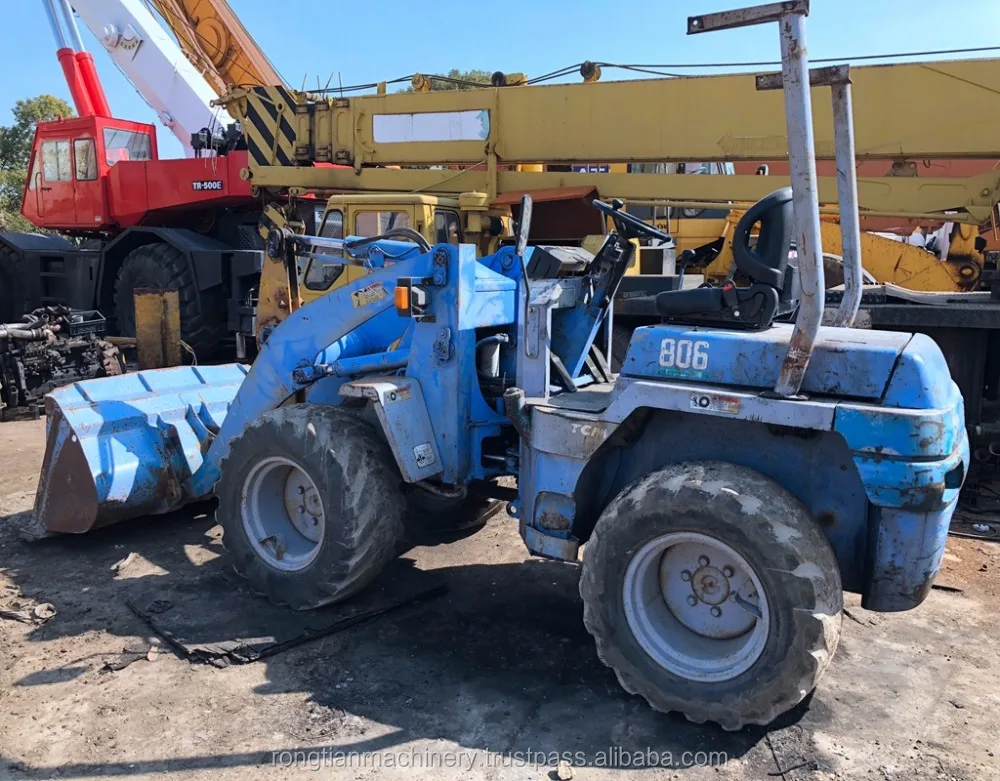 Low Price and High Quality Hydraulic Wheel Loader TCM 806 from Japan in stock for hot sale