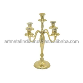 BEAUTIFUL GOLD CANDLE HOLDER WEDDING