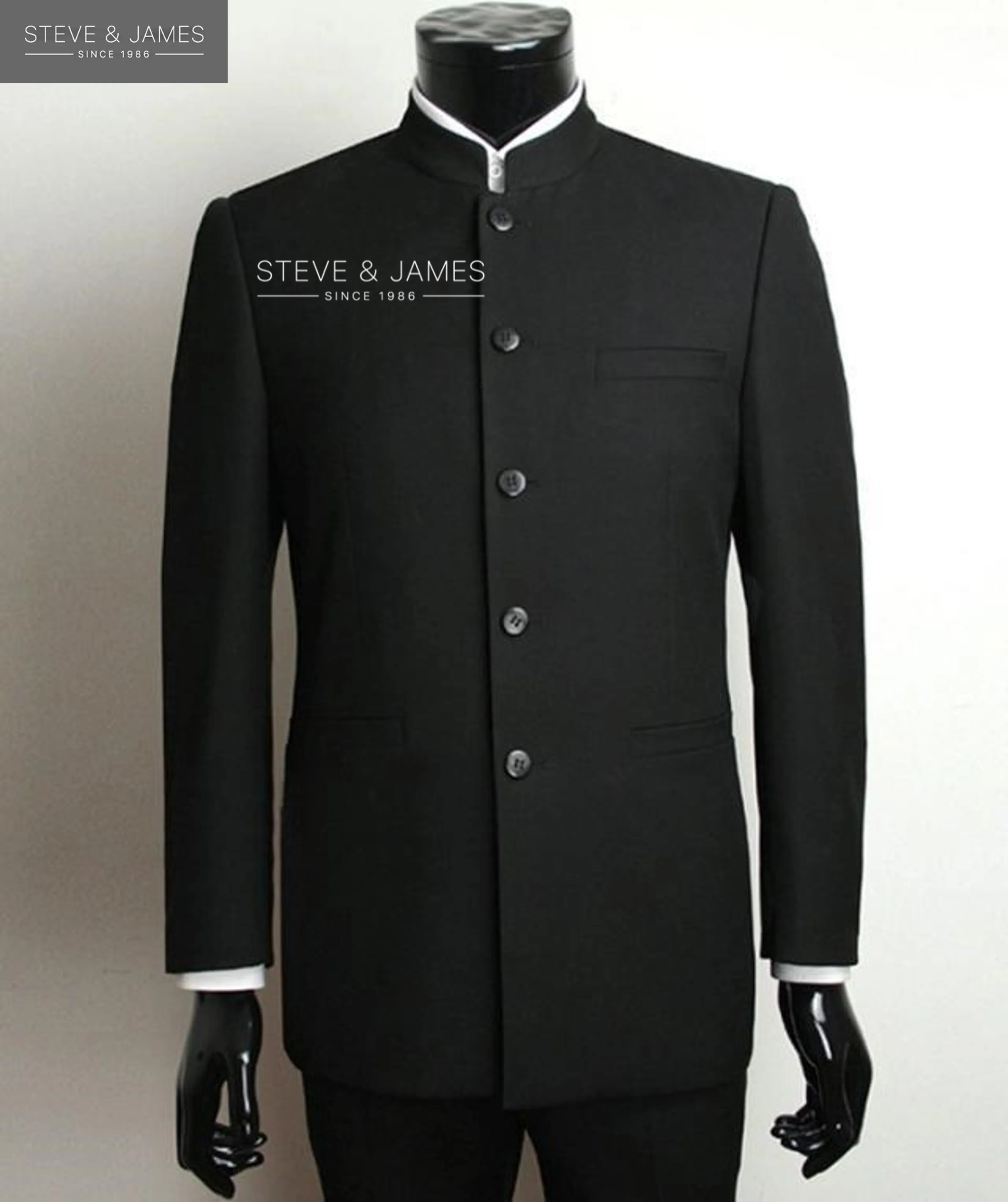 
Best Seller Trendy 100% Woolen Anti wrinkle Business Men Suits from Steve & James 