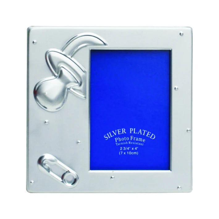 
Newest home picture frame iron silver photo frame kids new metal photo frame 