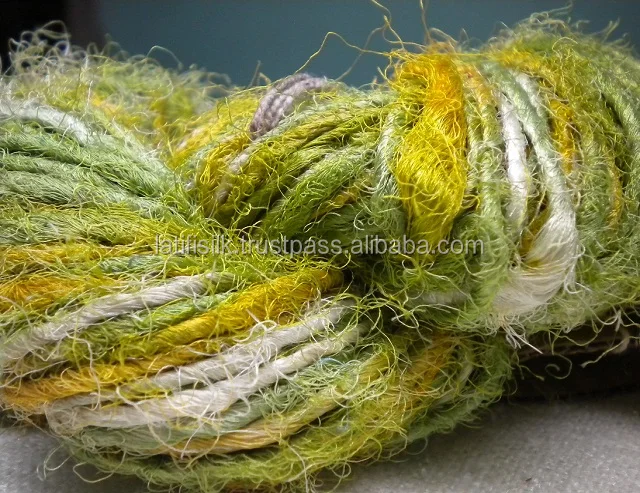 
RECYCLE SARI SILK YARN 