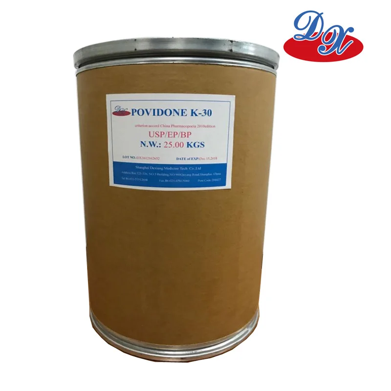 Povidone K30 PVP K30 USP26 для моющего средства