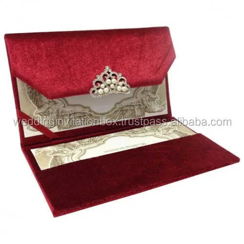 Luxury Velvet Invitation For Christening, Wedding, Baptism + Traditional Jewish Wedding