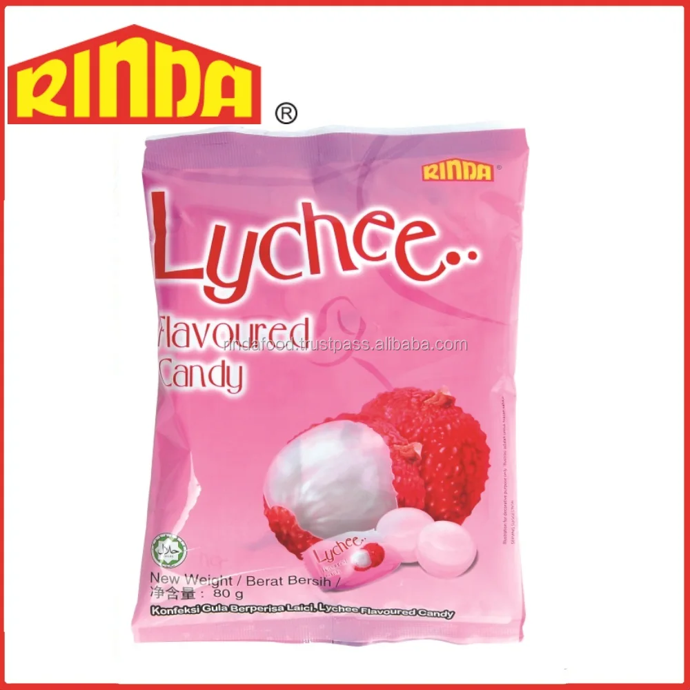 
Халяльные конфеты со вкусом личи 