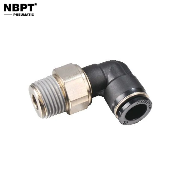 Вращающийся локоть серии RL, быстрое подключение, фитинги для воздушного шланга, одно касание, для подключения фитинга от NBPT