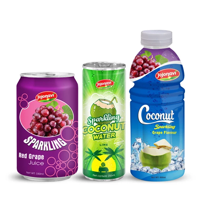 Sparkling grape Coconut sparklingJOJONAVI brand OEM private label