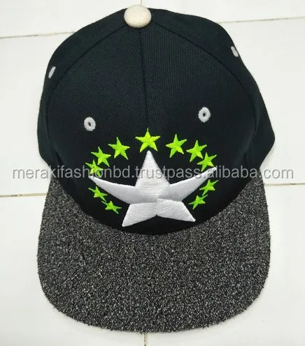 
60% Cotton 40% Polyester Custom Design Embroidery Hip Hop Hats & Caps. 