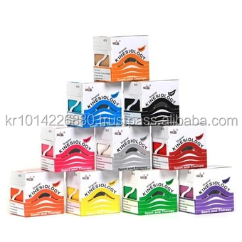 Kinesiology Tax Tape NASARA Original ( OEM Order) Elastic waterproof sports tape for physical therapy