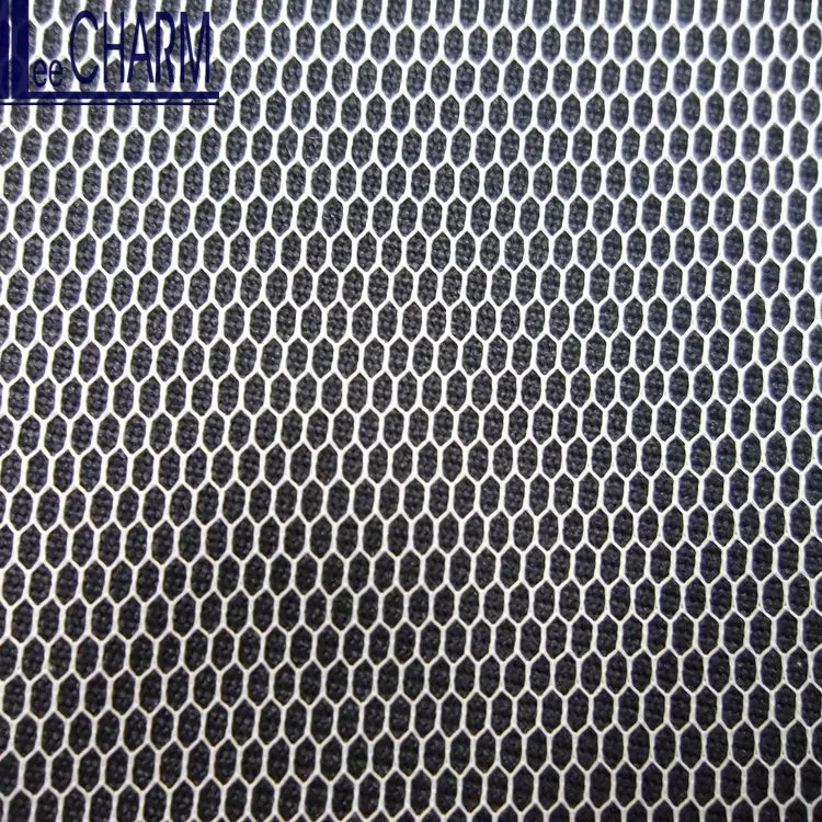 LCSH505WS Taiwan 300 CM Width 30D Polyester Soft Ivory Wedding Veil Hexagon Tulle Fabric