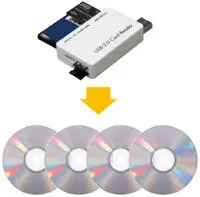 M-BC-2-BD 2 Drive Blu-Ray DVD Duplicator System w/ Flash Card to Disc Duplication (MS / CF / SD / MMC / USB)