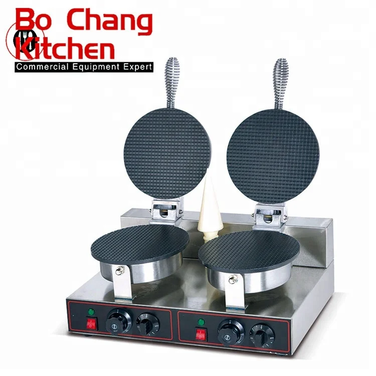 
Electric snack machine cone maker/ single Waffle Cone Baker for ice cream 