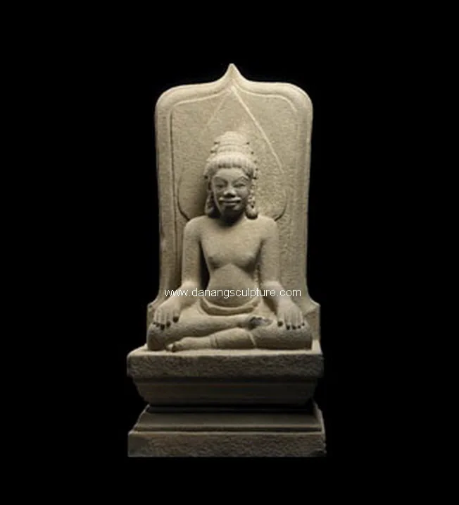 Champa Hindu gods stone statue DSF-CP011
