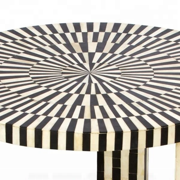 Bone inlay living room furniture/Bone work coffee table