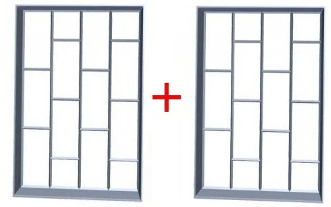 
Molds for garden path 