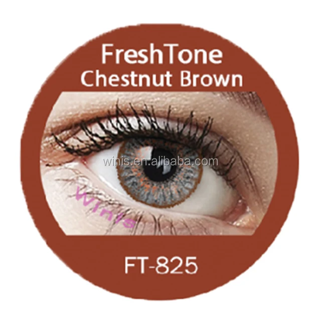 New Look 50 colors Korean Factory price hot selling Natural Look FreshTone color contact lens