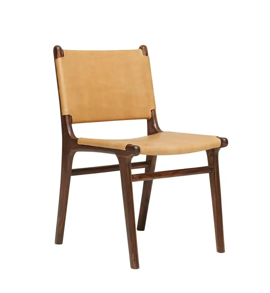 Autumn&Winter 2018 high quality wooden wood leather chair furniture AW201809 ACHIO Vietnam manufacturer SGS, INTERTEK