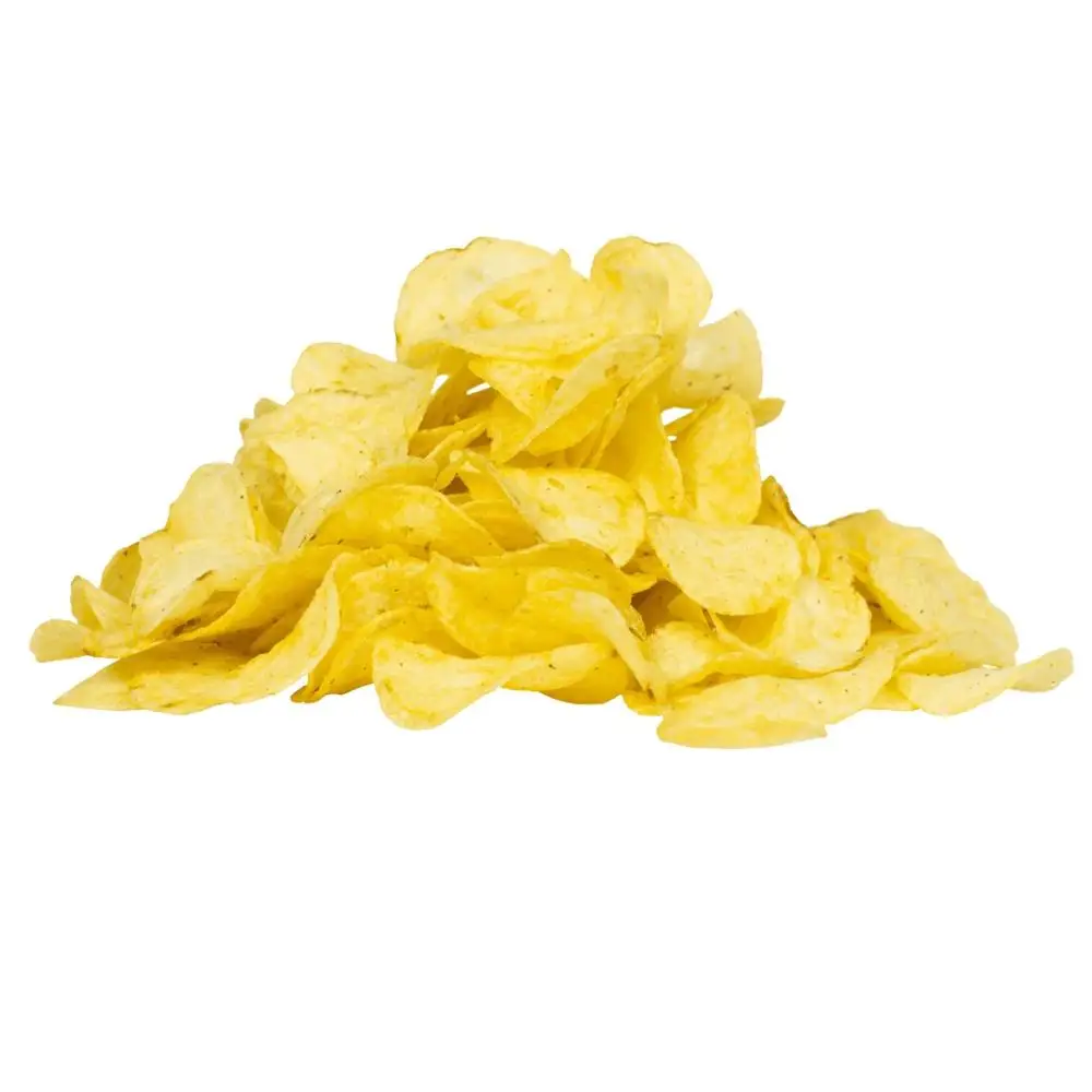 Fried Potato Chips Snacks With Crab MEGACHIPS Brand