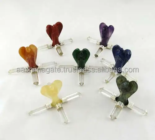 Angel Energy Generator 7 Chakra Angel Energy Generator Crystal Crafts Natural Stones Reiki Rocks Minerals Feng Shui Fairy Energy