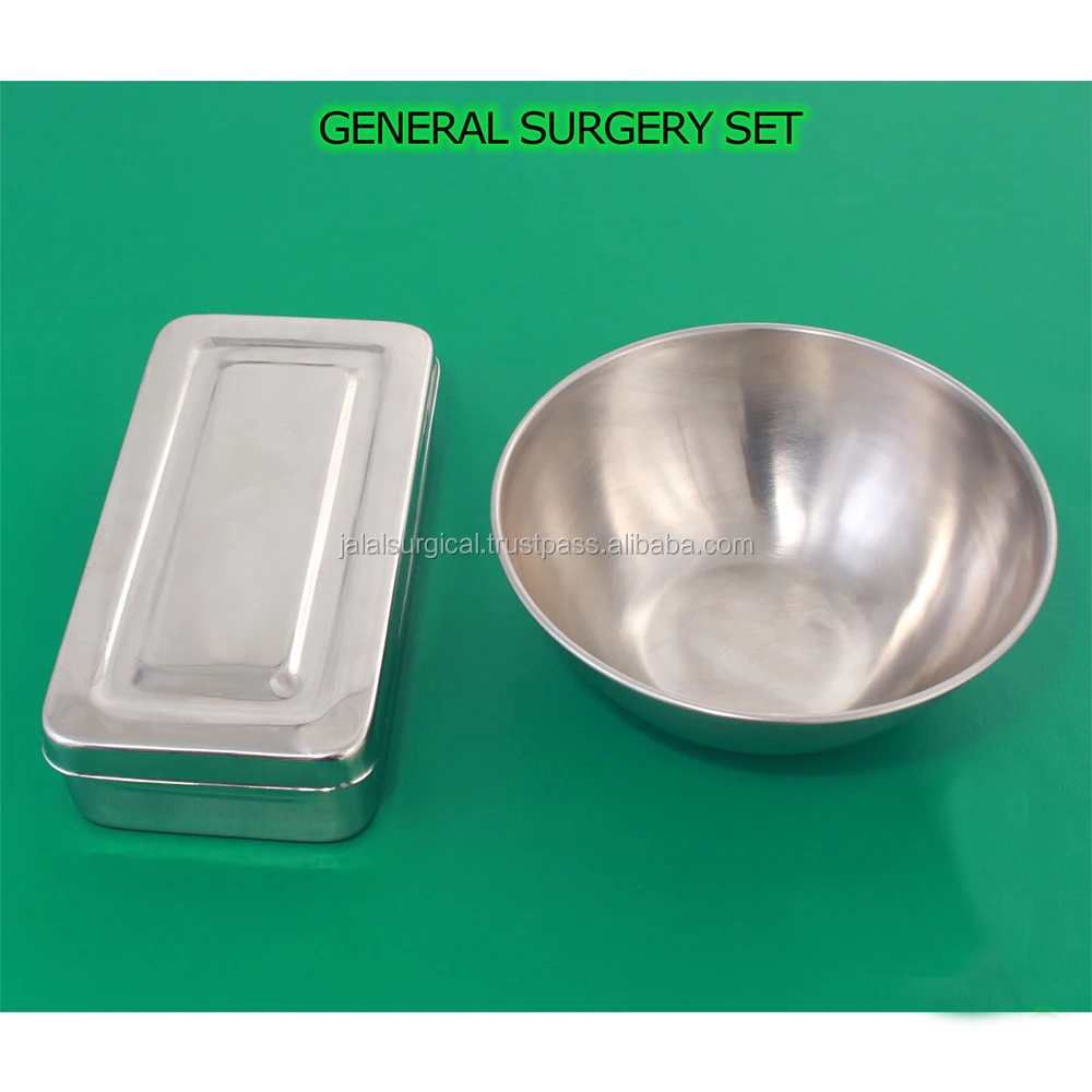 63 Pieces Basic General Surgery Instrument set for Common Surgical Procedures