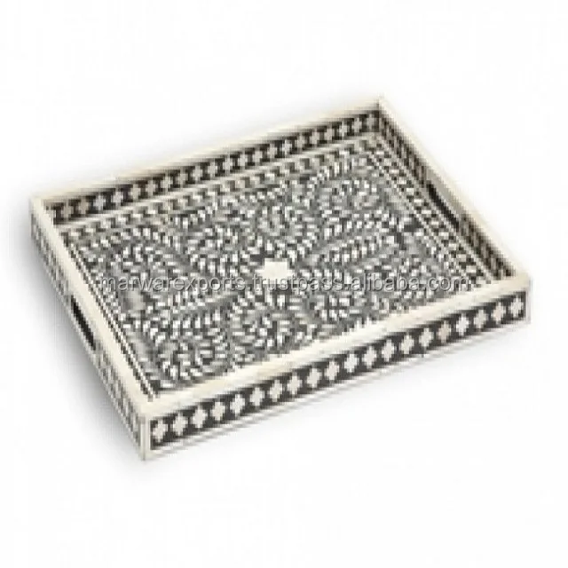Wholesale price Bone Inlay Serving Tray
