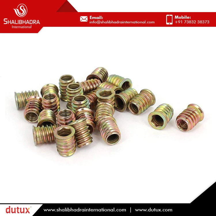 Thermoplastic and Thermoset Custom Square Brass Insert Nuts India