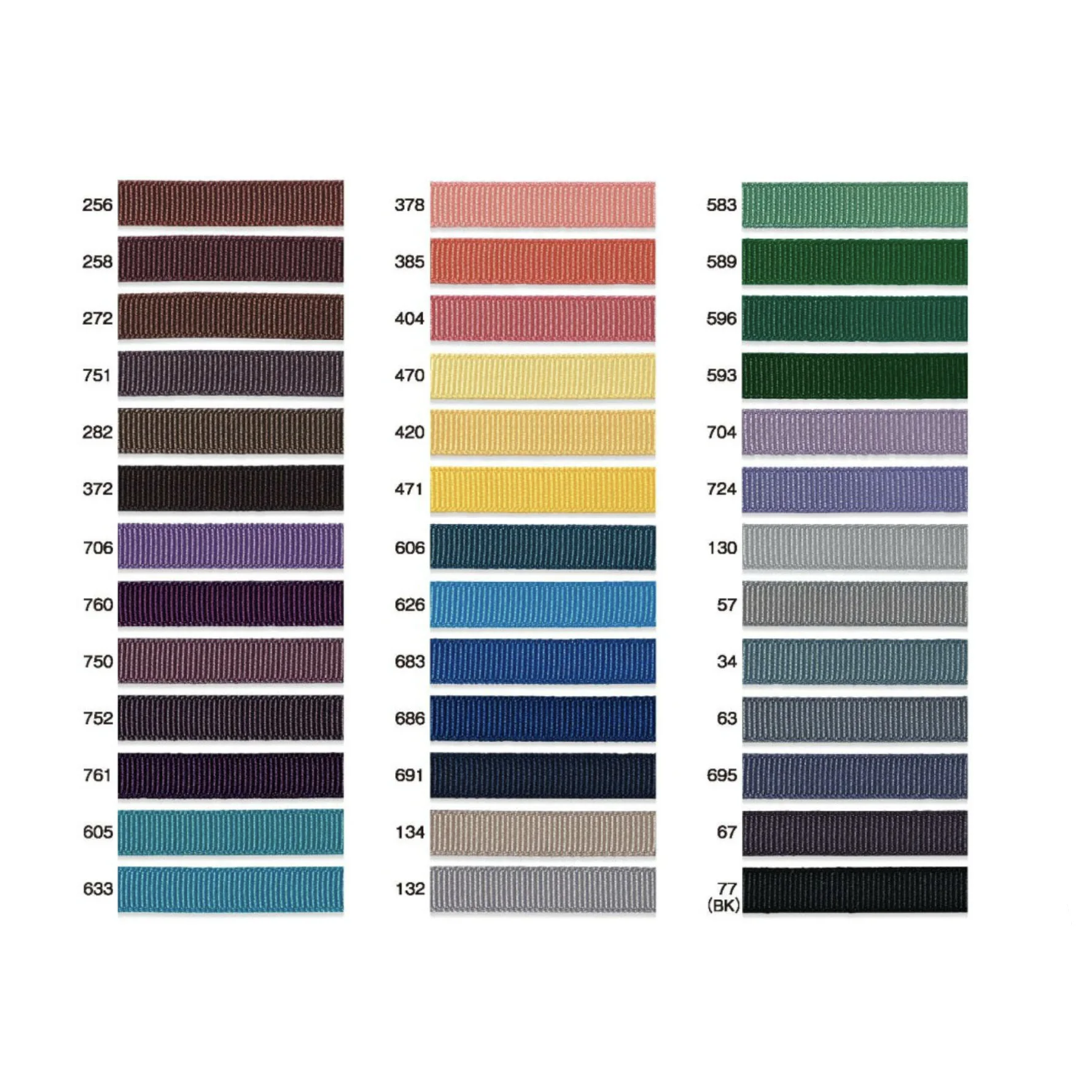 Bemberg Grosgrain Ribbon