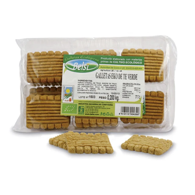 
Spanish Healthy Green tea biscuits Manufacturer | Inaco 