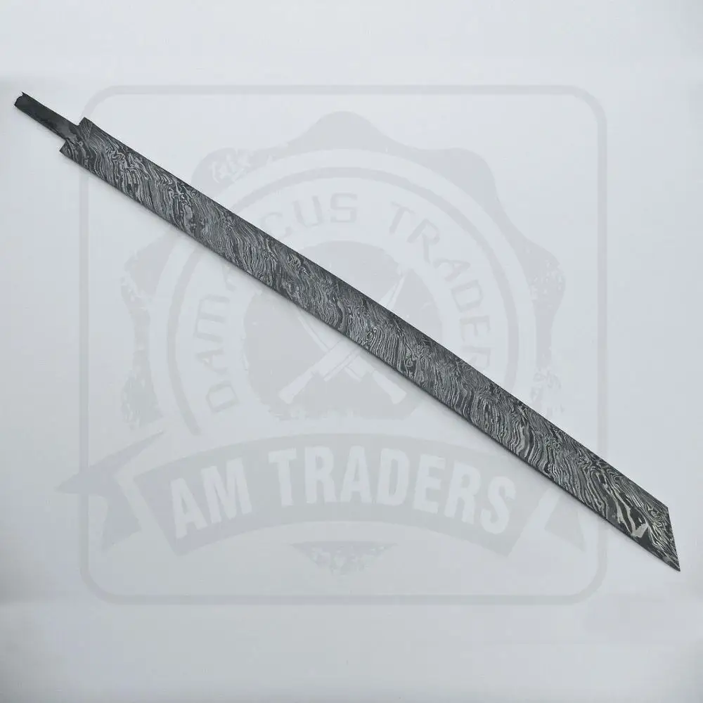 Damascus Steel Blank Blade Tanto Style Sword DT-18-BB859