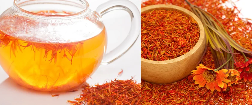 Dried Safflower 100% Natural Product of Thailand