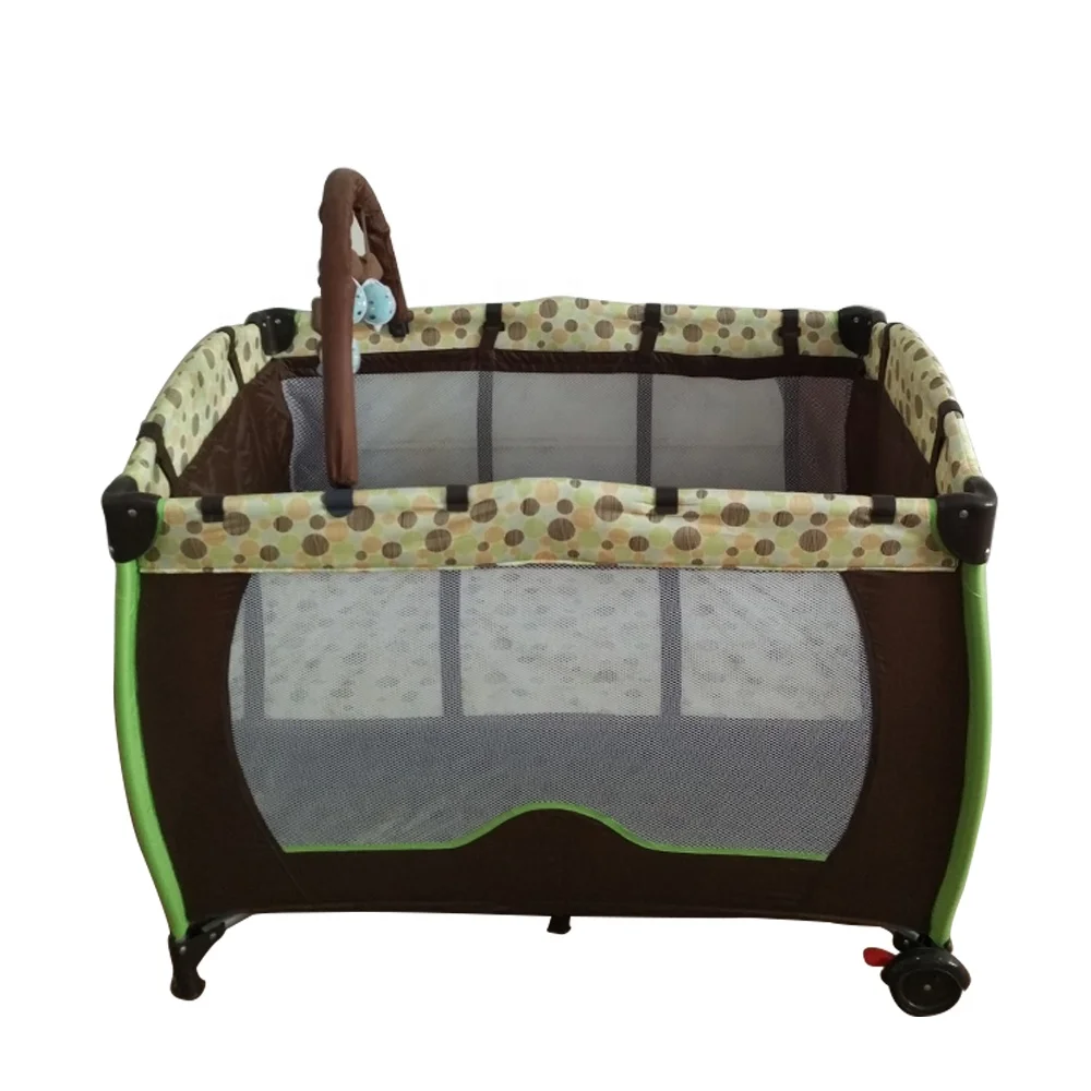 Dirt resistance eco-friendly safety folded  traveling baby playpen  for kids 401