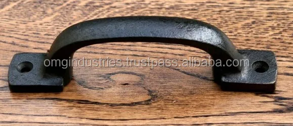OMG Industries heavy Hand Forge iron Door Pull Handle 204 mm