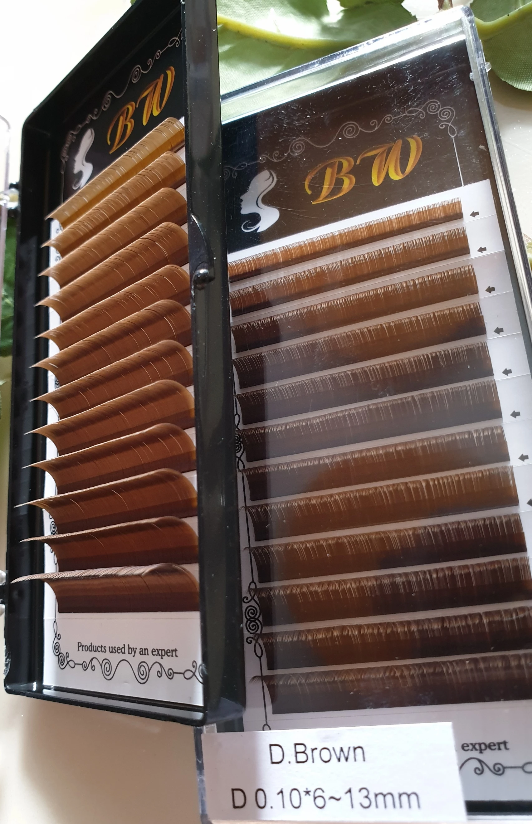 
BW LASH dark brown volume eyelash extension high quality 